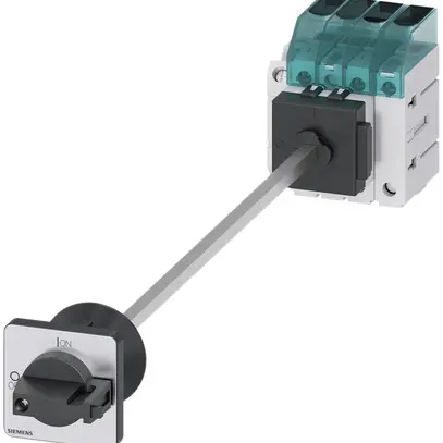 Sezionatore di carico Siemens SENTRON 3LD3 pavimento 16A 3LN +1Ch/1R 48×48mm ne 