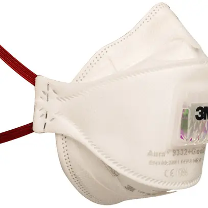 Masque de protection 3M Aura 9332+Gen3 classe FFP3 NR D 