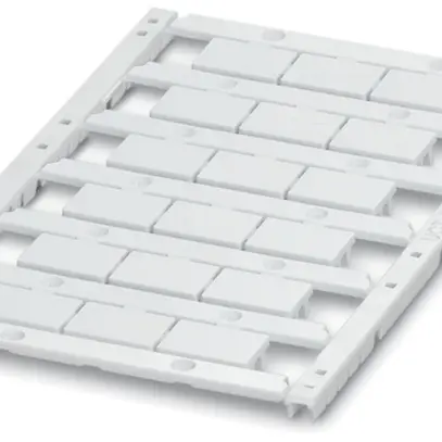 Carta di marcaggio UCT-TM 16 bianco per morsetti 14.8×9.6mm 