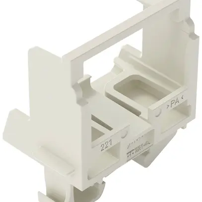 Adaptateur de fixation WAGO s.décharge de traction p.10×4mm² DIN15 Ex grc 