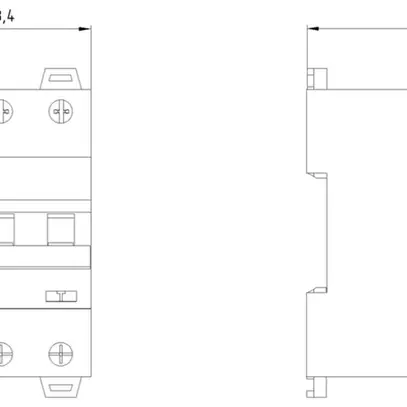 Disgiuntore differenziale Siemens SENTRON 3L C-13A 6kA, 30mA tipoA 