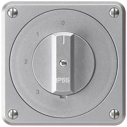 Interruttore rotativo INC robusto IP55 S5/1P alluminio per combinazione 