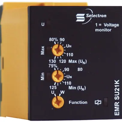 Relais surv.tension EMR SU21K 2C, 1 phase, 36VDC 