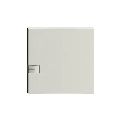 Touche 1/1 KNX/électron.a.LED EDIZIOdue commande simple gris clair 