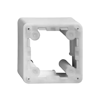 Telaio intermedio bianco, 20mm con viti e giunto 