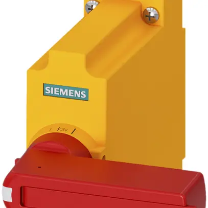 Direktantrieb Siemens SENTRON für 3KF BG1, abschliessbar, rot/gelb 