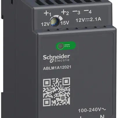 Alimentation électrique SE MODULAR, cadencée, 100…240VAC, 12VDC, 2.1A, 25W 