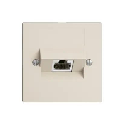 Presa INC 1×RJ45/s 4P ITplus EDIZIOdue crema 