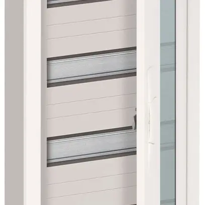 UP-Kleinverteiler ABB 4R/48PLE IP31 mit Tür transparent 