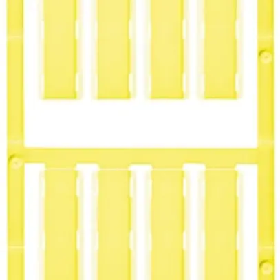 Marqueur de câble Weidmüller MultiCard SFX p.Ø7…40mm 40×9mm PA66 jaune 