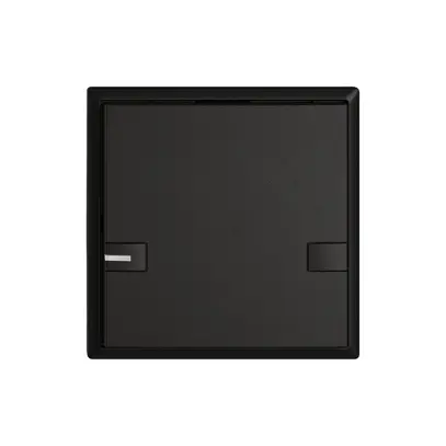Pulsante KNX RGB EDIZIO.liv SNAPFIX® sensore temp.RGB-LED 1× com.2T ne 