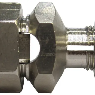 Raccordo concenctrico di derivazione ottone Gardy 6mm 