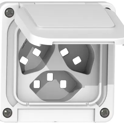 Partie supérieure SUPRA blanc pour 3×T23/1 avec couvercle 