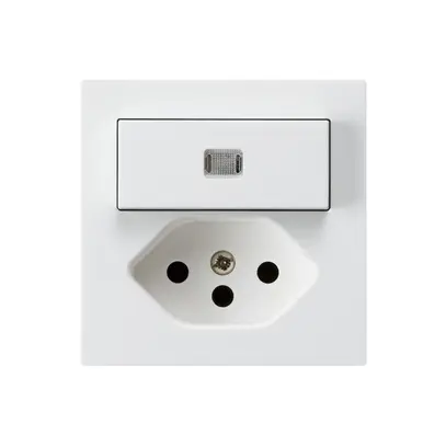 Combinaison lumineuse ENC A-R/1P+T13 blanc kallysto 