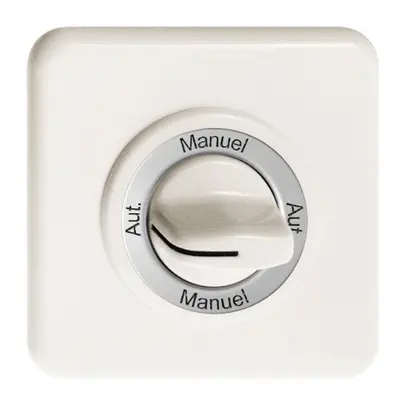 Kit front. Auto-Main-Auto-Main per interr.rotativo bianco 