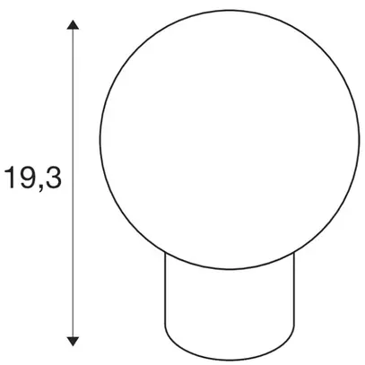 Lampada da tavolo SLV LITTLE SUN G9 1×0…3.6W rame 