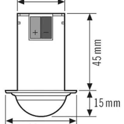 UP-Präsenzmelder ESYLUX PD-C 360i/8 mini DALI 