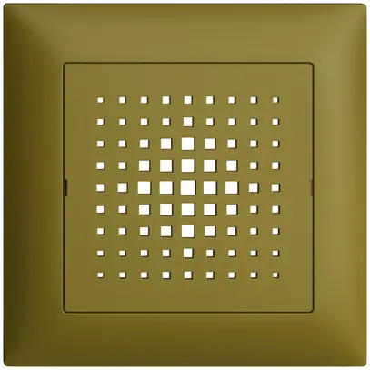 Kit frontale INC EDIZIOdue olive 88×88mm per gong 3070 