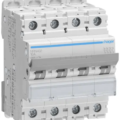 Disgiuntore Hager MCB 4P 415V tipo C 2A 4UM 