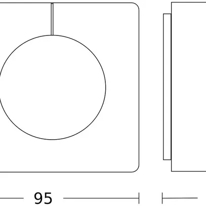 Rilevatore di presenza AP Steinel IS 3360 COM1 IP54 2.8m PIR 3m² angolarenero 