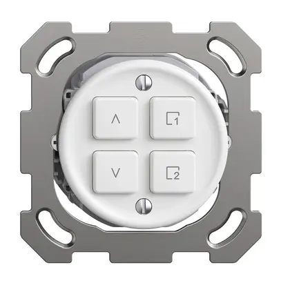 Interrupteur stores ENC 1K/4T scène Sdue Wiser blanc 