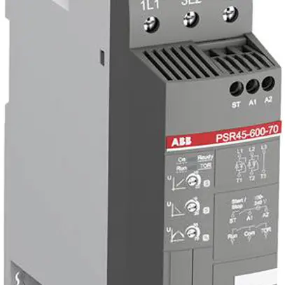 Starter progressivo ABB PSR 11kW/22kW (230V/400V), tensione d.com. 100…250VAC 