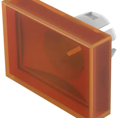 Calotta per pulsante EAO 51 piatto 15.2×21.2mm arancione 