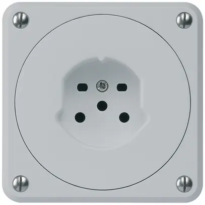 Prise ENC robusto type 15 gris sans clapet pour combinaison 