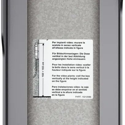 Boîtier AP Sfera 3 modules gris graphite 