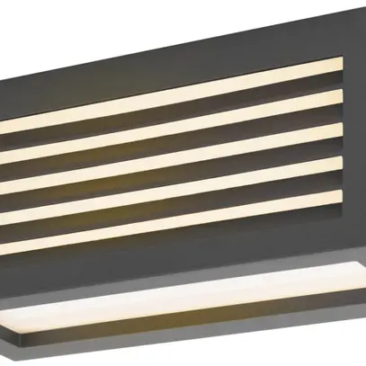 Applique LED SLV BOX L 19W 480lm 3000K IP44 250×110×110mm anthracite 