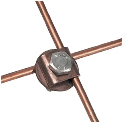 Morsetto a croce Flury AV 2 per filo, CuNiSi, Ø 6…8mm 