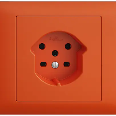 Prise INC EDIZIOdue BKE T15 orange 