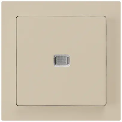 UP-Leuchtschalter kallysto 6/1L beige 