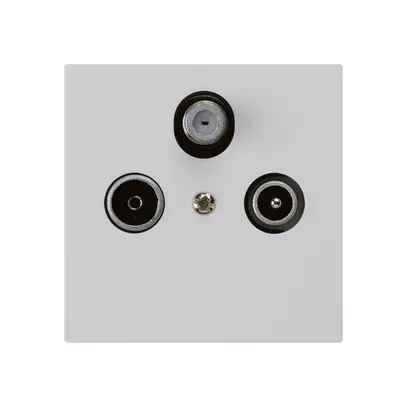 Presa INC kallysto R/TV/SAT grigio chiaro 