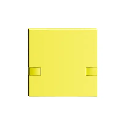 Tasto 1/1 KNX/elettronic.s.LED EDIZIOdue comando doppio lemon 