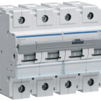 Disgiuntore Hager MCB 4P 400V tipo C 16A 6UM 