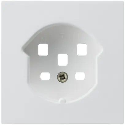 Frontplatte kallysto T25 weiss 60×60mm für Steckdose T25 