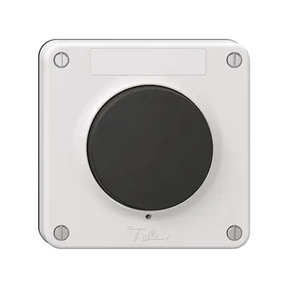 Contatto a pulsante suoneria NEVO N.CO c.etichetta, 16A, 230 VAC, bianco 