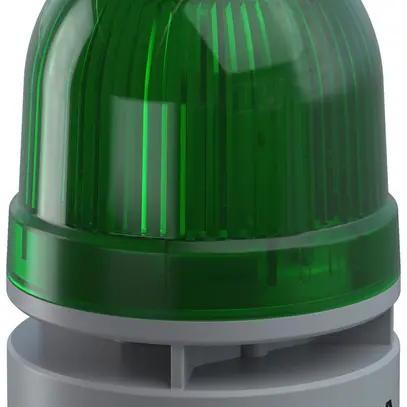 Blitz- und Dauerleuchte WERMA Mini TwinLIGHT Combi, 24VAC/DC, grün 