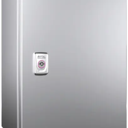 Armoire compacte Rittal AX, 1 porte, IP66, 300×380×210mm, acier fin V2A 