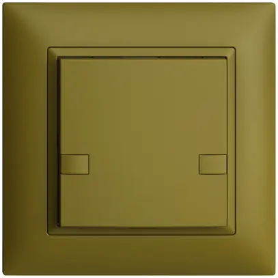Pulsante INC KNX 1×EDIZIOdue colore olive RGB senza LED 