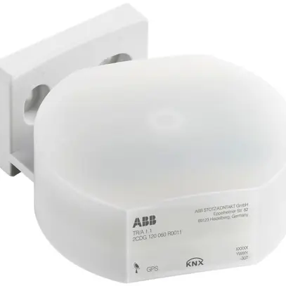 Récepteur temps AP ABB TR/A 1.1 KNX, GPS et mesure de luminosité/température 