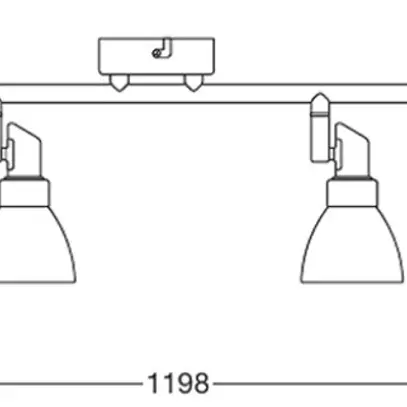 Plafoniera LDV LED SPOT G9 6×1.9W 6×200lm 2700K argento 