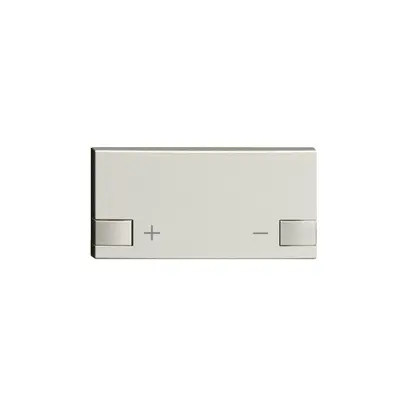 Pulsante 1/2 ZEP, +/- grigio chiaro 