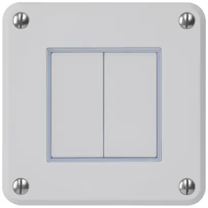 Interrupteur ENC robusto IP55 schema 3+3 gris pour combinaison 