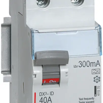 Disgiuntore monoblocco Legrand 2P 40A 300mA tipo A 