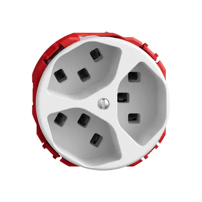 Prise STANDARDdue SNAPFIX® 3×T23 bc 