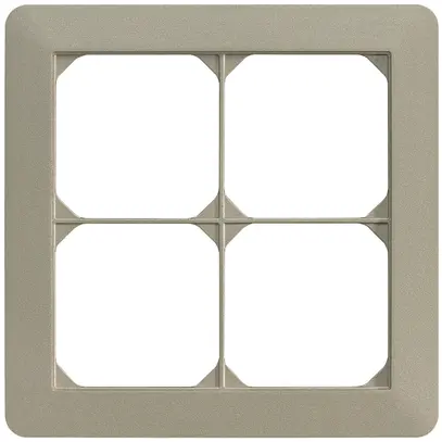 Cadre de recouvrement ENC kallysto.trend 2×2 savanna 154×154mm 
