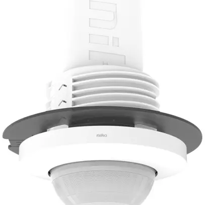 EB-Präsenzmelder Niko P48LR 360° Master DALI 32…37m IP20 weiss 