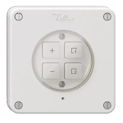 Stazione secondaria 1K/4T per dimmer scena NEVO Wiser N.CO bianco 